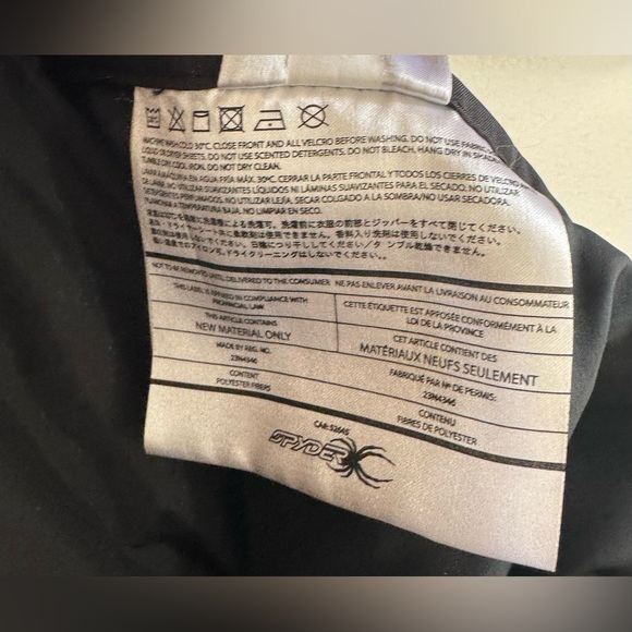 Spyder Insulated Thinsulate Men’s Ski Bib Snow Pants size Medium 50 EUC - Picture 11 of 16